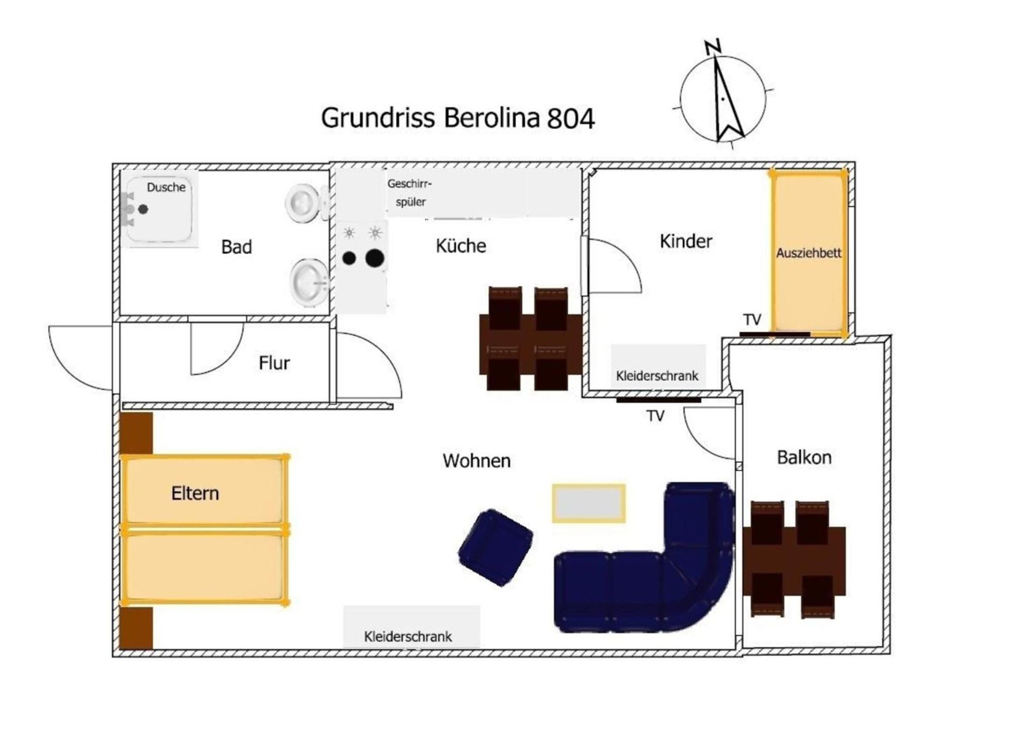 Berolina 804 Penthouse Mit Meerblick Dahme  Exterior foto